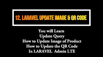 Laravel PHP Framework Update Image in urdu / hindi with complete project 2020