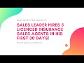 5 Licensed Sales Agents In Month 1 - Family First Life - Sales Recruiting University Reviews
