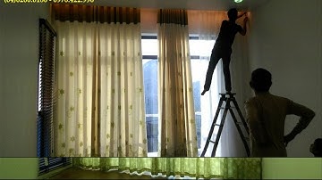 Rèm cửa tại Hà Nội, Lắp rèm cửa giá rẻ chống nắng Bảo Hành 5 Năm