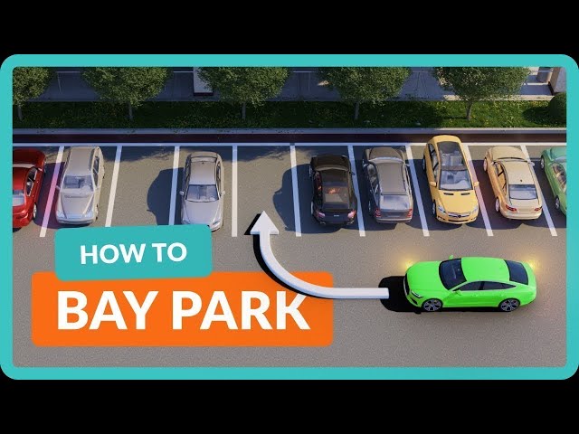 Easy Forward Bay Parking (Step-By-Step) - Driving Tips class=