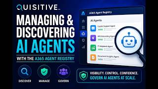 Managing & Discovering AI Agents with the A365 Agent Registry | AI Governance & Agent Management