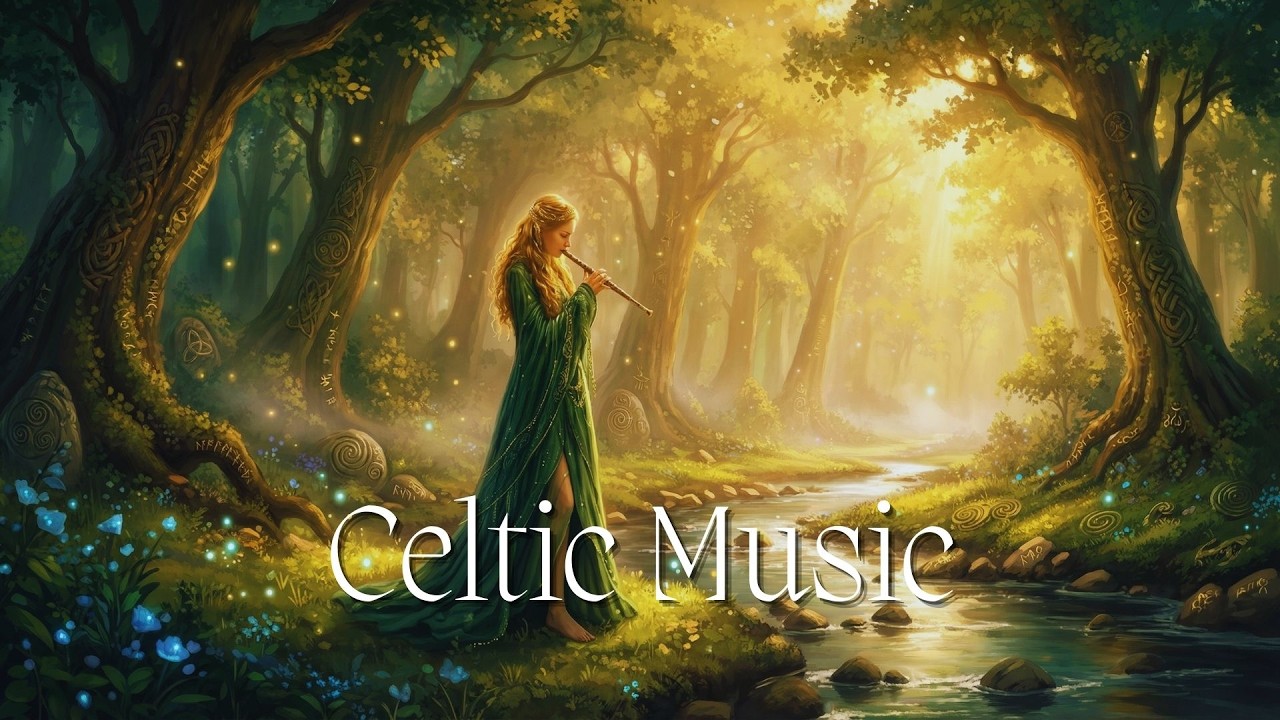 Celtic Music for Deep Focus & Sleep | Calm Celtic Forest Ambient (3 Hours)