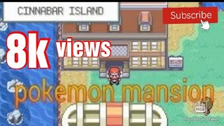 Pokemon fire red:how to unlock 7th gym(pokemon mansion mystery)