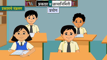 6th Science | Chapter#14 | Topic#02 | प्रकाशाचे संक्रमण | Marathi Medium