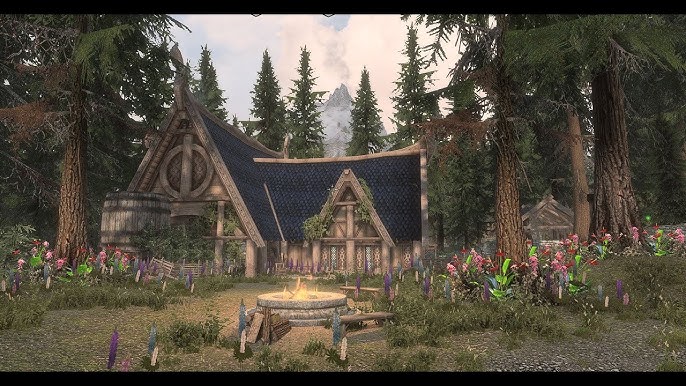 Probably the best player home mod in Skyrim, Elysium Estate : r/skyrim