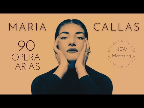 Maria Callas - 90 Opera Arias, Carmen, Norma, Tosca, Traviata, Butterfly.. NEW MASTERING (Ct.rec.)