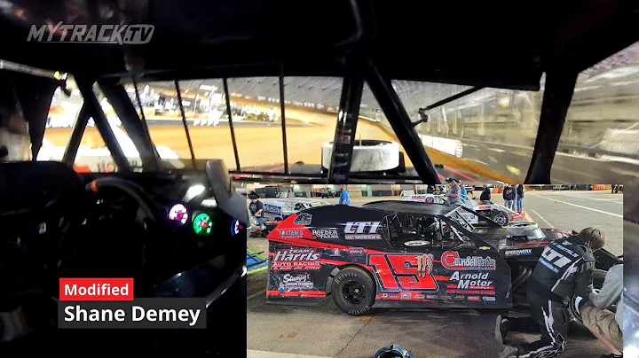 Winner #15M Shane Demey in his Modified at 2022 Br...