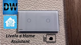 Livolo в Home Assistant. Проходные выключатели с обратной связью на ESP home.