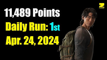 No Return (Grounded) - Daily Run: 1st Place as Jesse - The Last of Us Part II Remastered