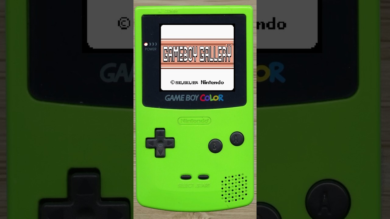 Game Boy Gallery (1997, Game Boy)