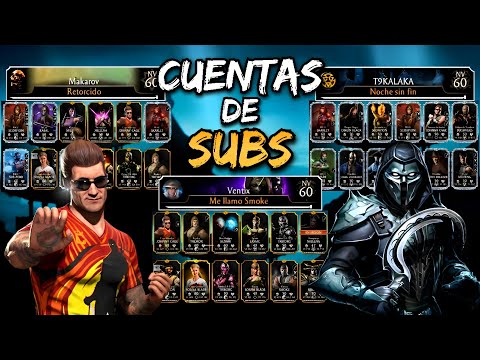 LAS INCREIBLES CUENTAS DE MIS SUSCRIPTORES! *MUY BUENAS* | MK Mobile