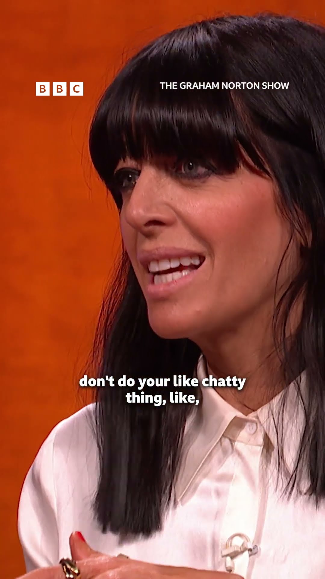Claudia Winkleman’s physio doesn't normally treat humans ??