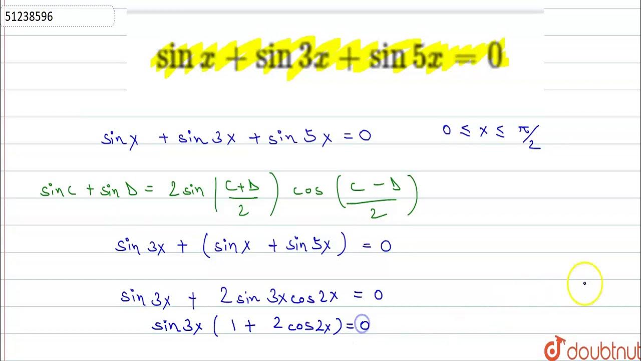 Sin 5x 1 1 4. Sin 5x 1 1 4