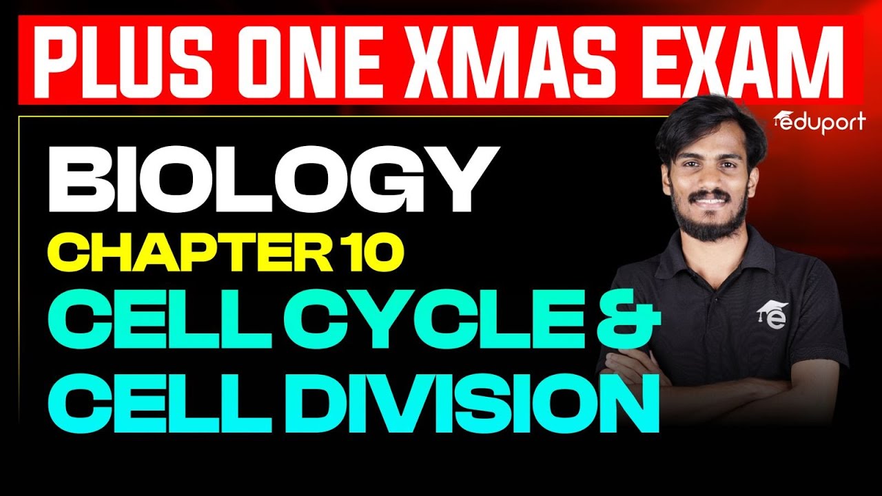 Plus One Biology Cell Cycle and Cell Division Chapter 10 Christmas Exam 2025 | Eduport Plus One