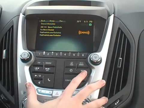 How To: Program Your Radio in the 2012 Chevy Equinox - YouTube