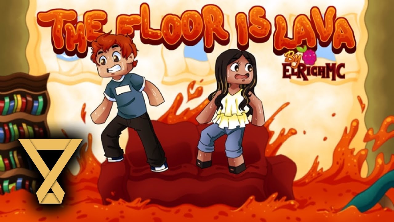 The Floor is Lava! Level 1 - Minecraft Adventure #1 [Let's Play
