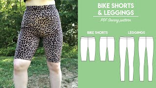 || How to Make Bike Shorts and Leggings with Downloadable Sewing Pattern | Beginner Friendly by Tooth & Eye 11,174 views 3 years ago 16 minutes