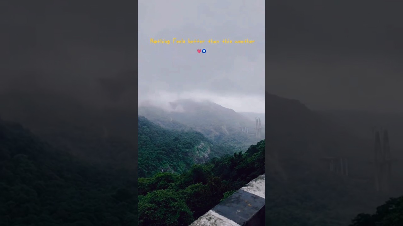 Lonavla weather nothing is better than this weather 