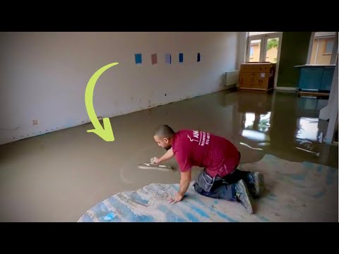 Video: Hoe kan ik de vloer van mijn huis egaliseren?
