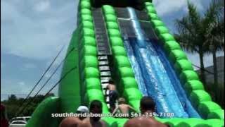 Party Rental Boca Raton Biggest Water Slide In Florida Donald Trump Party