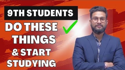 9th Students Do These Things & Start Studying | JR Tutorials |