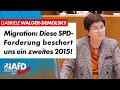 Migration: Das schlägt dem Fass den Boden aus! – Gabriele Walger-Demolsky (AfD)