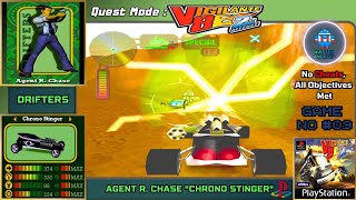 Vigilante 8 2nd Offense PS1 - Quest Mode : Agent R Chase - Chrono Stinger HD