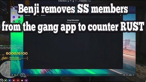 Benji removes SS members from the gang app to counter RUST | No-Pixel 3.1