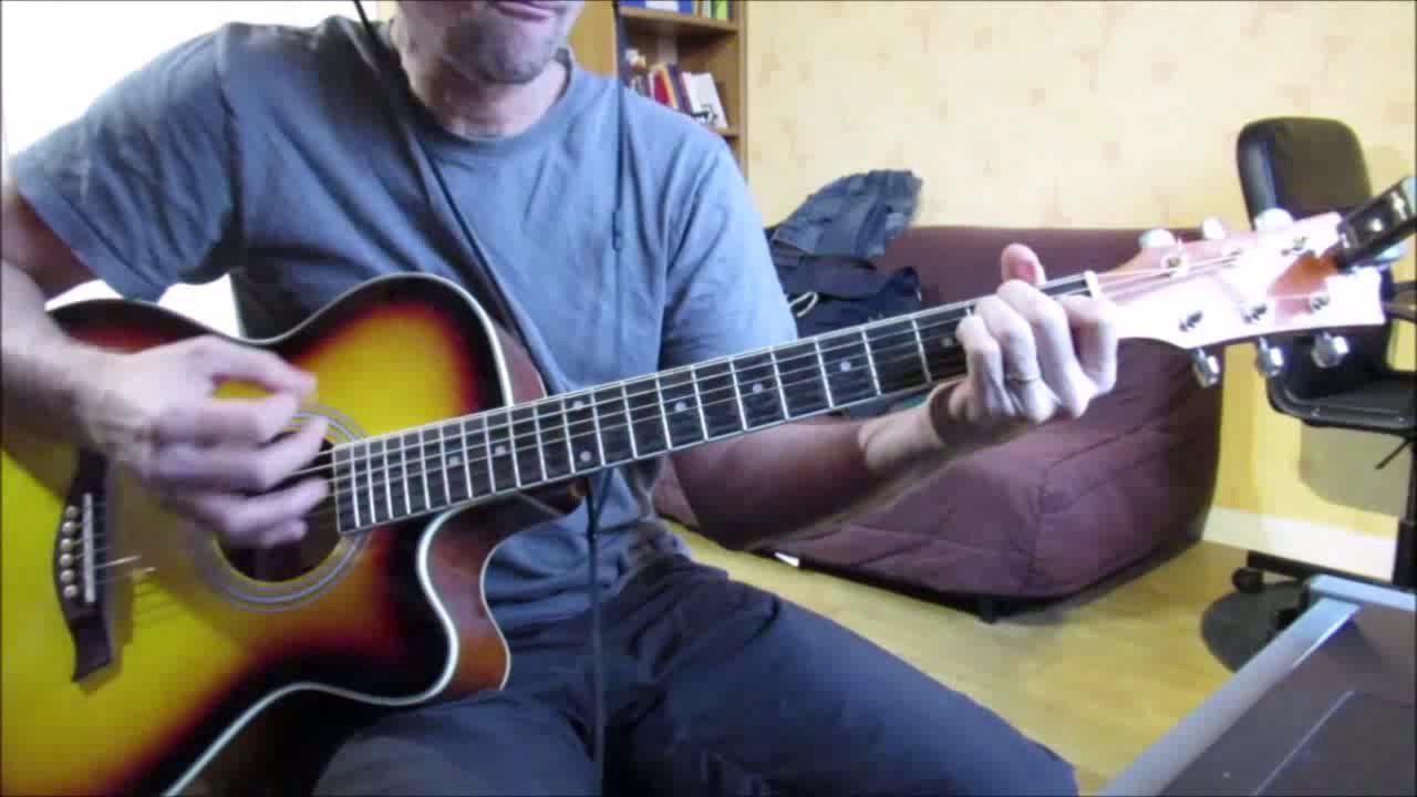 la déclaration (France Gall) cover guitare acoustique