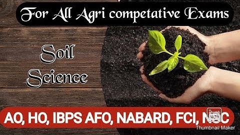 Composition of earth crust and mineral matters | Soil science Part 2