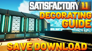 Decorating The PERFECT Satisfactory Starter Factory - Save Now Available
