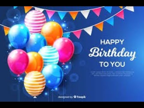 ”HAPPY BIRTHDAY TO YOU”　+Mp3サウンド付き - 著作権消滅　作詞：- 作曲：Patty Smith Hill・Mildred J. Hill.