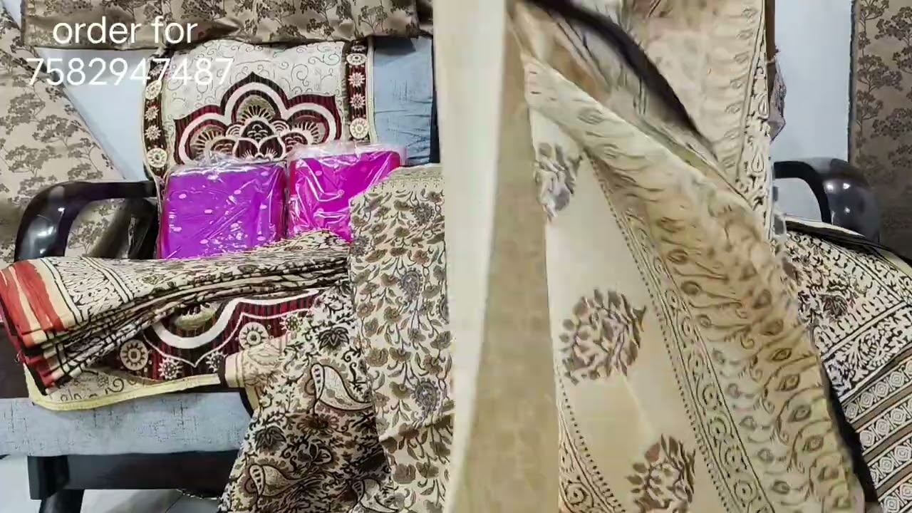 Kalam kari print saree 