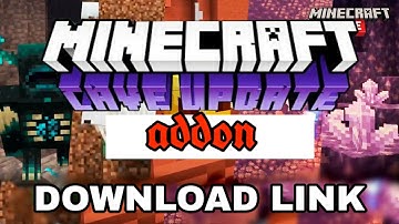 how to download minecraft Cave and cliff update addon - Media fire -mcpe hindi -royal hub gamerz