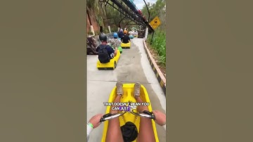 Have you ever played real-life Mario Kart?#foryou #interesting  #mariokart #funny #racecar