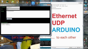 [SOURCE CODE] Send data using Ethernet UDP Arduino C# WinForm 2010