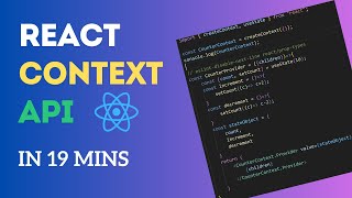 Master React Context API in 19 Minutes - Simple & Clear Explanation #react #javascript