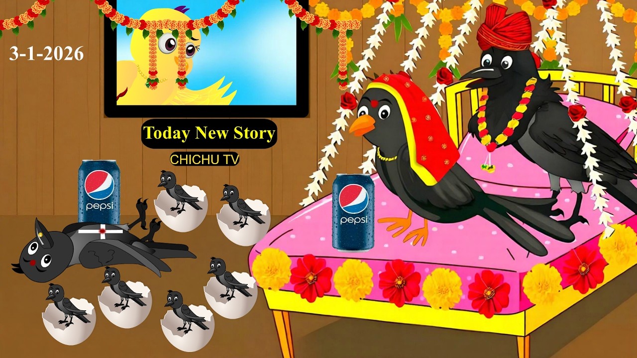 1-3-2026 | Chidiya Wala Cartoon | Rano Kalo | कार्टून चिड़िया | Hindi Kahani Dekhao | Chichu TV
