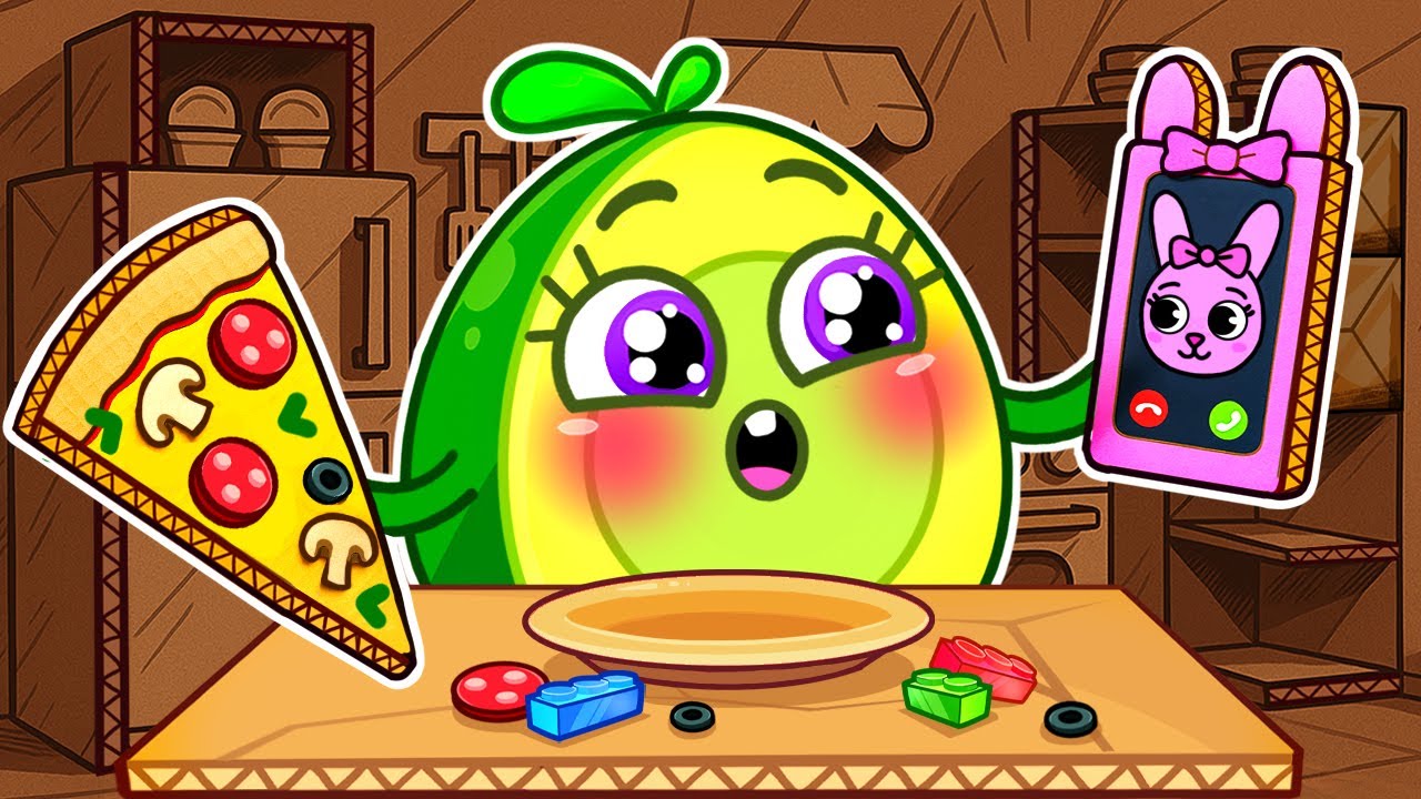 Inside the Cardboard House Challenge + More | Nursery Rhymes for Kids