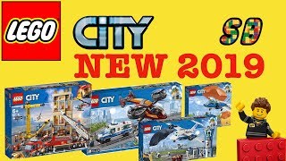 NEW LEGO CITY 2019 Sets Winter wave - YouTube