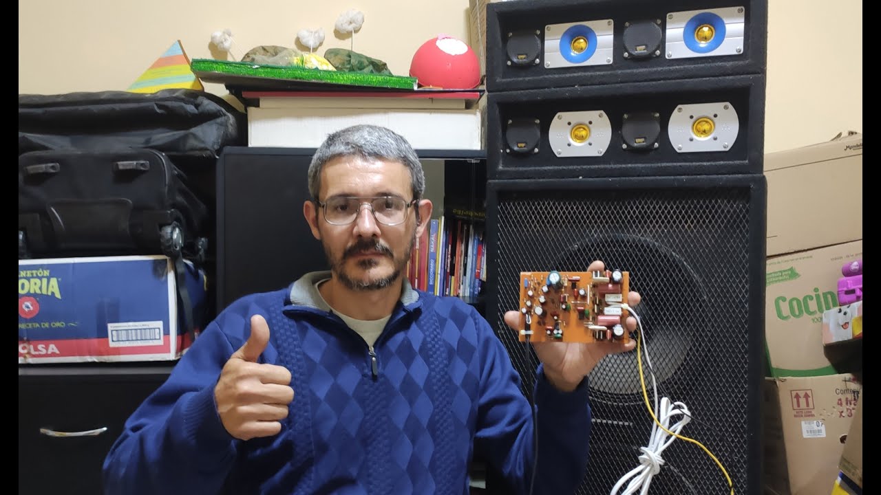 Criei mostro funcionando amplificador classe D revolucionário