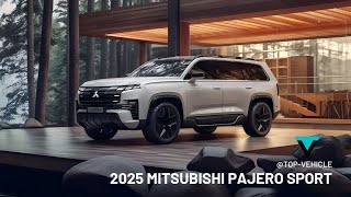 Следующее поколение!! Представлен Mitsubishi Pajero Sport 2025 года — любимый семейный внедорожник.