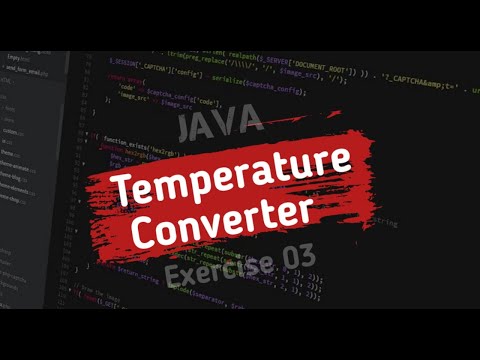 JAVA Exercise 03 : Celsius to Fahrenheit in java |