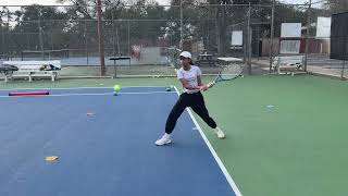 2025 11 27 Backhand topspin and slice