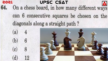 On A Chess Board, In How Many Different Ways Can 6 Consecutive Squares Be Chosen On The Diagonals