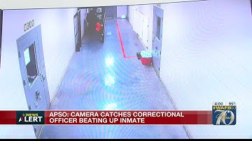 Correctional officer accused of using excessive force on inmate; officer fired, arrested