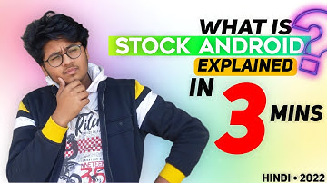 What is Stock Android in Hindi | Stock Android Kya Hota Hai - Stock Android VS Custom UI ⚡