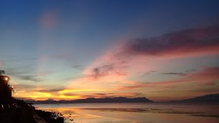 SUNSET at Boulevard, Carigara Leyte ( Carigara Bay )