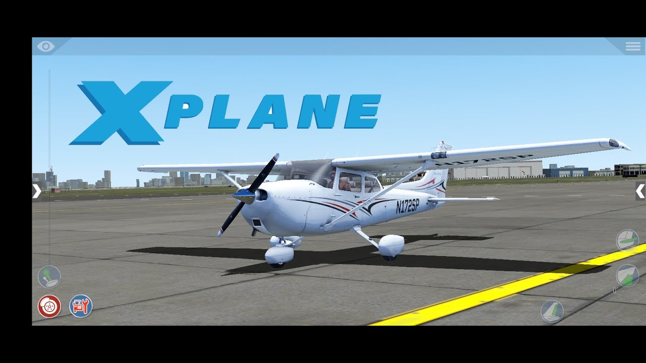 x plane 10 How to startup &takeoff and landing of cessna 172 - YouTube