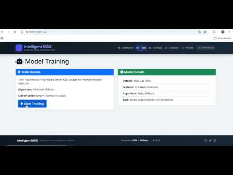 Intelligent Network Intrusion Detection System | Python AI Machine Learning Project